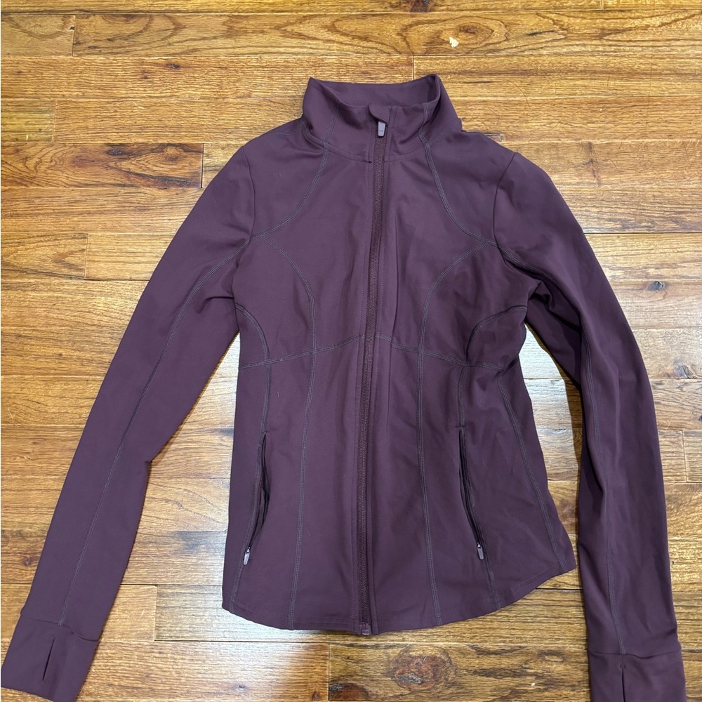 Women's Wine Red Sports Jacket